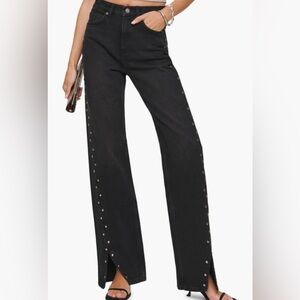 Reformation Cary Wide Leg Jeans